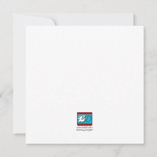 Invitations d'anniversaire Abstrait Turquoise et v (Dos)