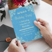 Invitations d'anniversaire Bluey