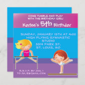 Invitations d'anniversaire Customisées (Devant / Derrière)