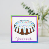 Invitations d'anniversaire de Bundcake (Debout devant)