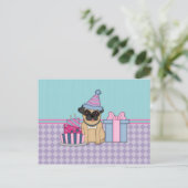 Invitations d'anniversaire de Carlin vierge (4) (Debout devant)