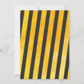 Invitations d'anniversaire de construction (Dos)