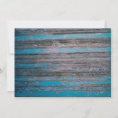 Invitations d'anniversaire de Cowboy (Dos)