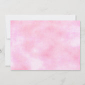 Invitations d'anniversaire de crêpes et de pyjamas (Dos)