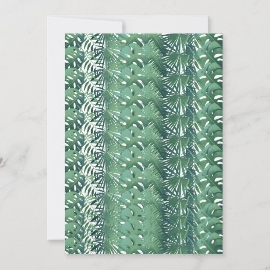 Invitations d'anniversaire de Dinosaur (Dos)