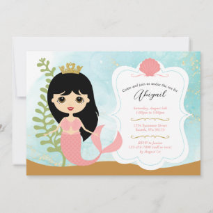 Invitations d'anniversaire de fille