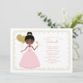 Invitations d'anniversaire de fille (Debout devant)