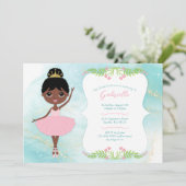 Invitations d'anniversaire de fille (Debout devant)