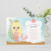 Invitations d'anniversaire de fille (Debout devant)