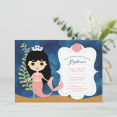 Invitations d'anniversaire de fille (Debout devant)