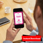 Invitations d'anniversaire de fille de Parties sci