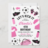 Invitations d'anniversaire de football | Invitatio (Devant)