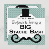 Invitations d'anniversaire de la Basse-Stache BIG (Devant / Derrière)
