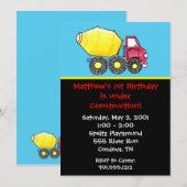 Invitations d'anniversaire de la construction (Devant / Derrière)