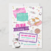 Invitations d'anniversaire de la fête du bois d'oe (Devant)