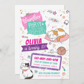 Invitations d'anniversaire de la fête du bois d'oe (Devant / Derrière)