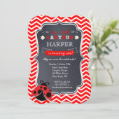 Invitations d'anniversaire de Ladybug (Debout devant)