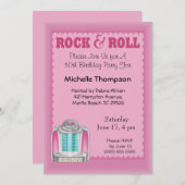 Invitations d'anniversaire de librairie (Devant / Derrière)