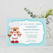 Invitations d'anniversaire de Little Chef (Debout devant)