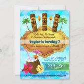 Invitations d'anniversaire de Luah (Devant)