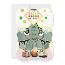 Invitations d'anniversaire de Natosha "C'est l'heu