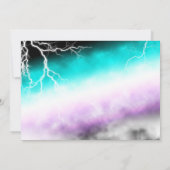 Invitations d'anniversaire de Novastorm Dragon (Dos)