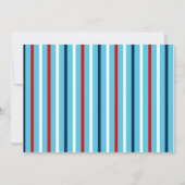 Invitations d'anniversaire de photo d'aviateur (Dos)