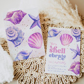 Invitations d'anniversaire de Shellebrate | Coquil