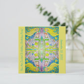 Invitations d'anniversaire de Sirène (Debout devant)