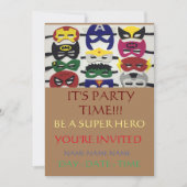 invitations d'anniversaire d'enfants ensemble (Devant)