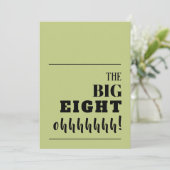 Invitations d'anniversaire des grands 80 (Debout devant)