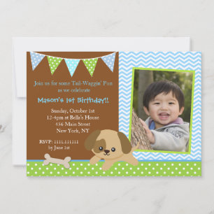 Invitations d'anniversaire des marionnettes
