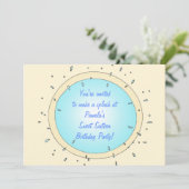 Invitations d'anniversaire du sweet sixteen Pool (Debout devant)