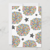 Invitations d'anniversaire | Fête de la joie (Dos)