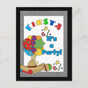 Invitations d'anniversaire Fiesta