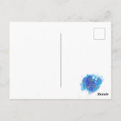 Invitations d'anniversaire "Le petit hérisson" (Dos)