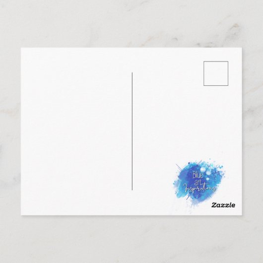 Invitations d'anniversaire "Le petit hérisson" (Dos)