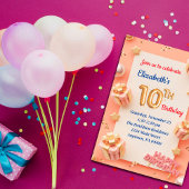 INVITATIONS D'ANNIVERSAIRE POUR LES FILLES DE 10 A