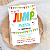 Invitations d'anniversaire White Jump