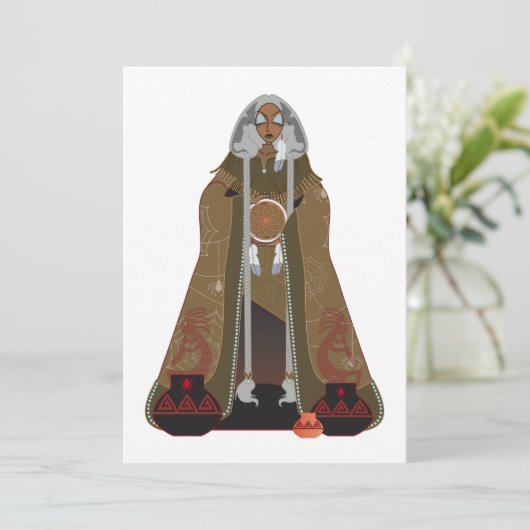 Invitations d'araignée de grand-mère (Debout devant)