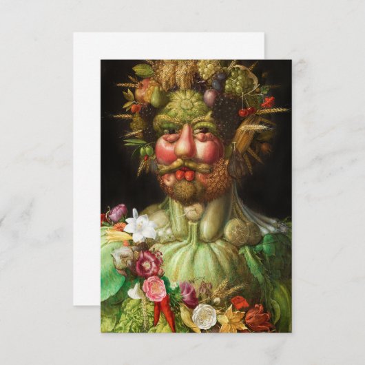 Invitations d'Arcimboldo Rudolf II (Devant / Derrière)