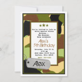 Invitations d'armée, MilitaryInvitations, (Devant)