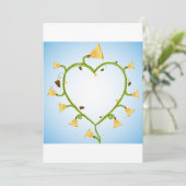 Invitations d'art des fleurs de printemps (Debout devant)