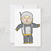 Invitations d'astronautes (Devant)