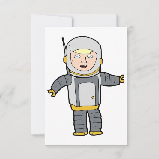 Invitations d'astronautes (Devant)