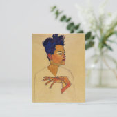 Invitations d'autoportrait d'Egon Schiele (Debout devant)