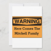 Invitations d'avertissement de la Réunion de (Devant)