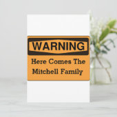 Invitations d'avertissement de la Réunion de (Debout devant)