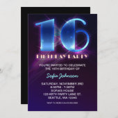 invitations de 16 ans exceptionnelles (Devant / Derrière)