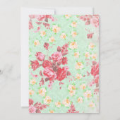 Invitations de 1er anniversaire de hibou, annivers (Dos)